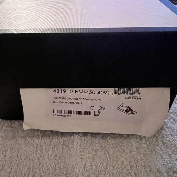 GUCCI VELVET GG SPONGE SIZE G 39 / US 9 WOMEN’S… EXCELLENT CONDITION. - Picture 15 of 15